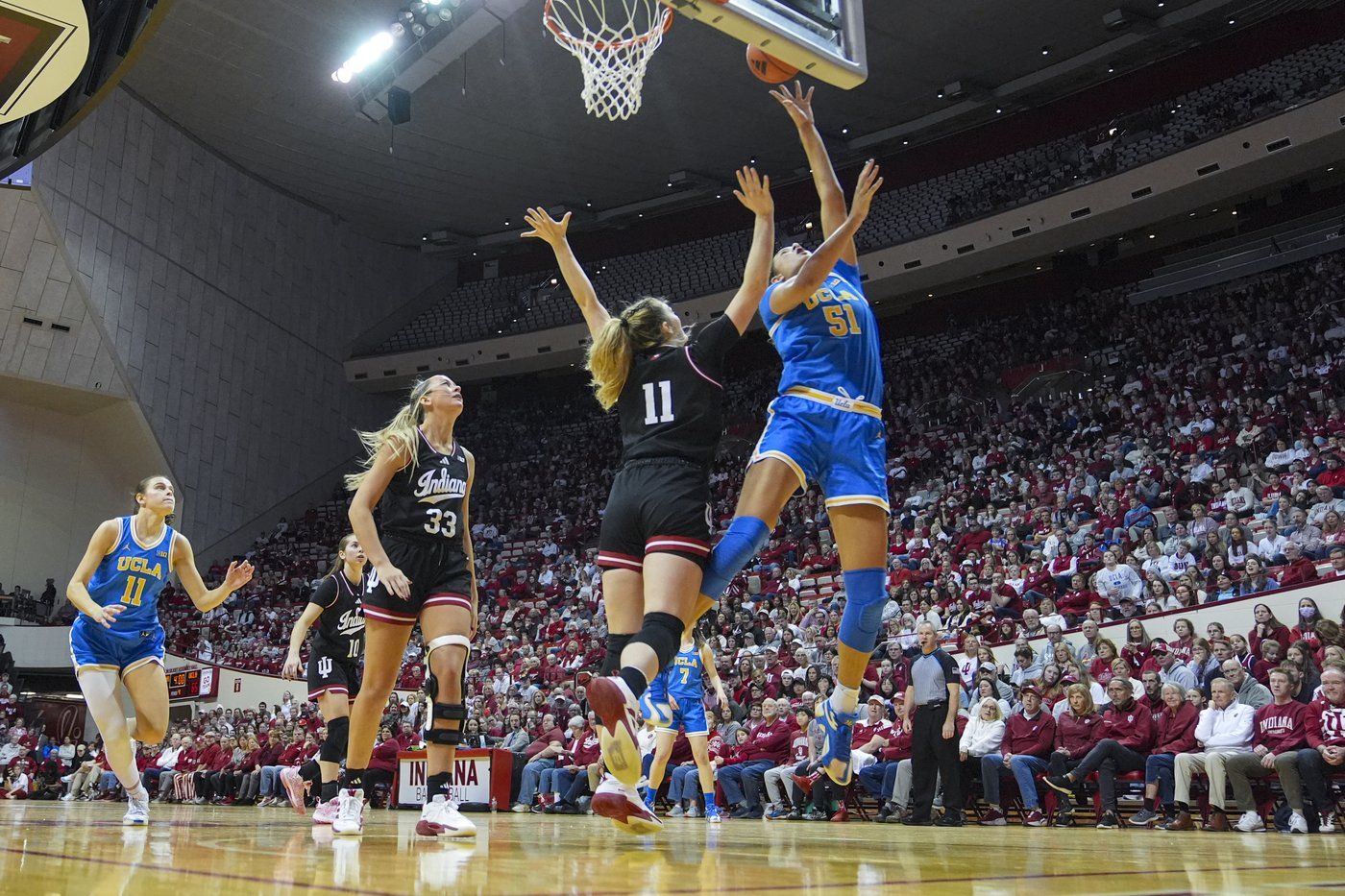Betts dominates as No . 1 UCLA women cruise past Indiana 73-62 | iNFOnews.ca Betts dominates as No . 1 UCLA women cruise past Indiana 73-62 | iNFOnews.ca
