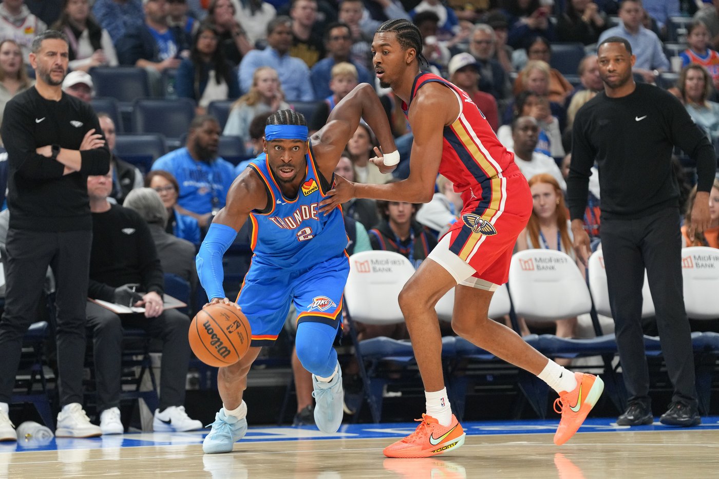 Gilgeous-Alexander scores 30 points to help keep Thunder unbeaten, Pelicans winless | iNFOnews.ca Gilgeous-Alexander scores 30 points to help keep Thunder unbeaten, Pelicans winless | iNFOnews.ca