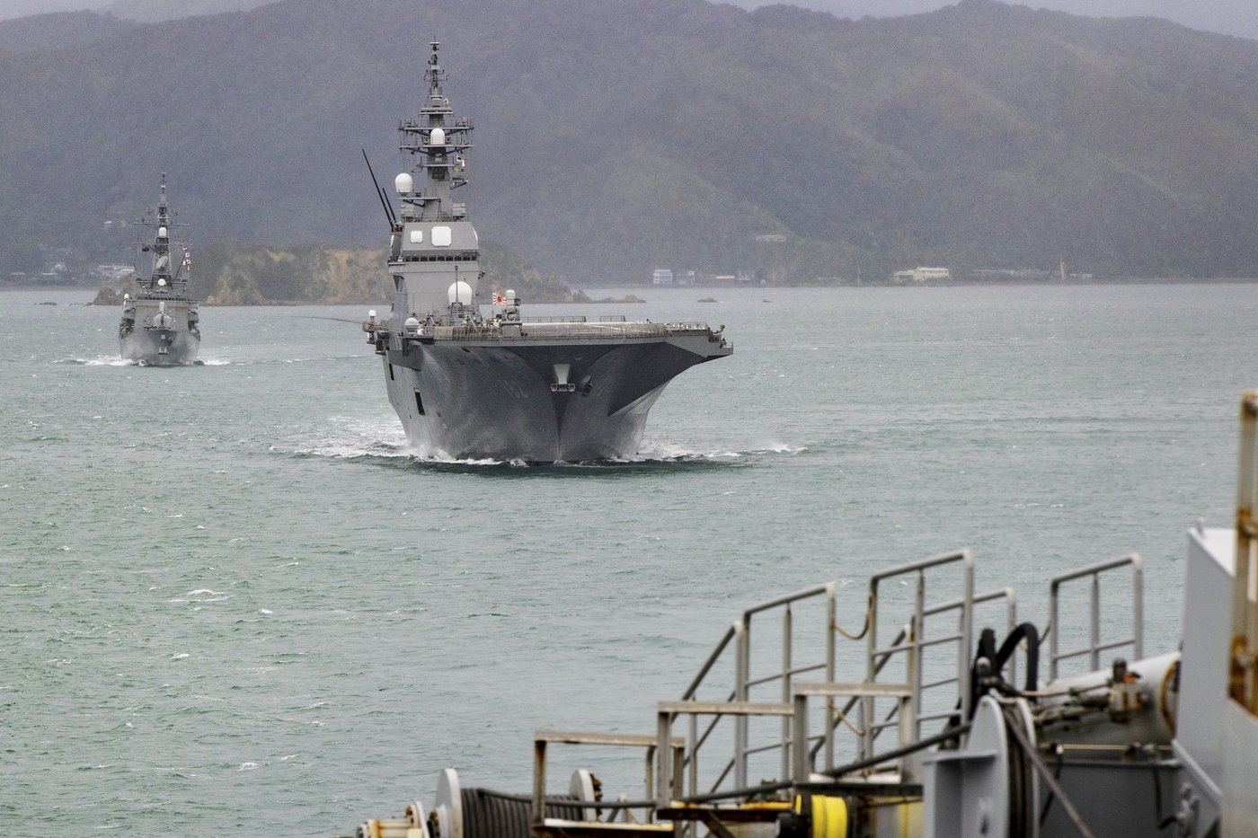 Japanese warships visit New Zealand's capital | iNFOnews.ca