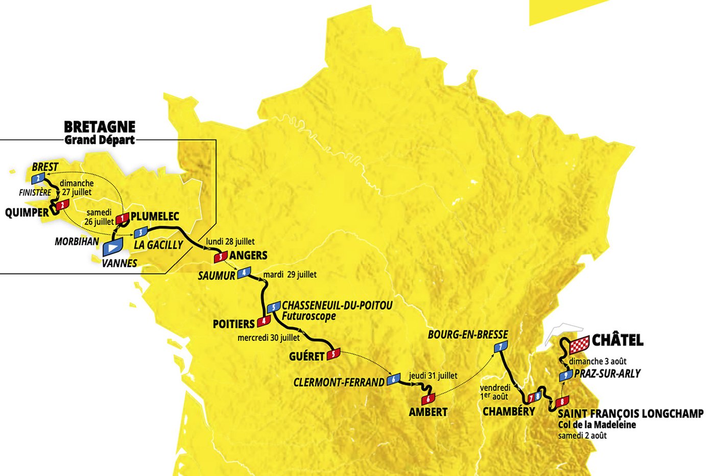 Tour de France unveils 2025 route that includes a climb up the 'evil' Mont Ventoux | iNFOnews.ca