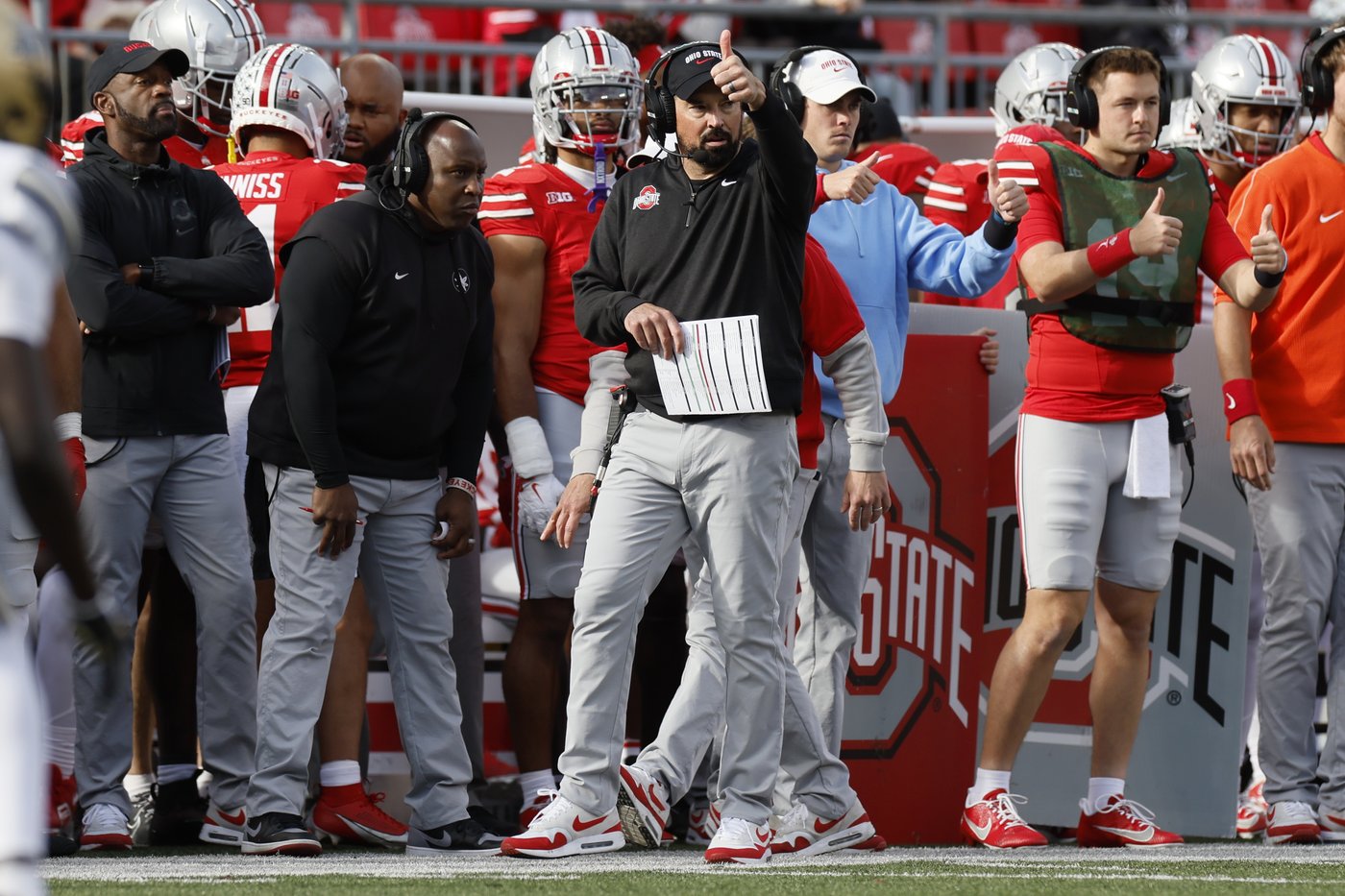 Jeremiah Smith breaks school record with 9th TD catch as No. 3 Ohio State rolls over Purdue 45-0 | iNFOnews.ca Jeremiah Smith breaks school record with 9th TD catch as No. 3 Ohio State rolls over Purdue 45-0 | iNFOnews.ca