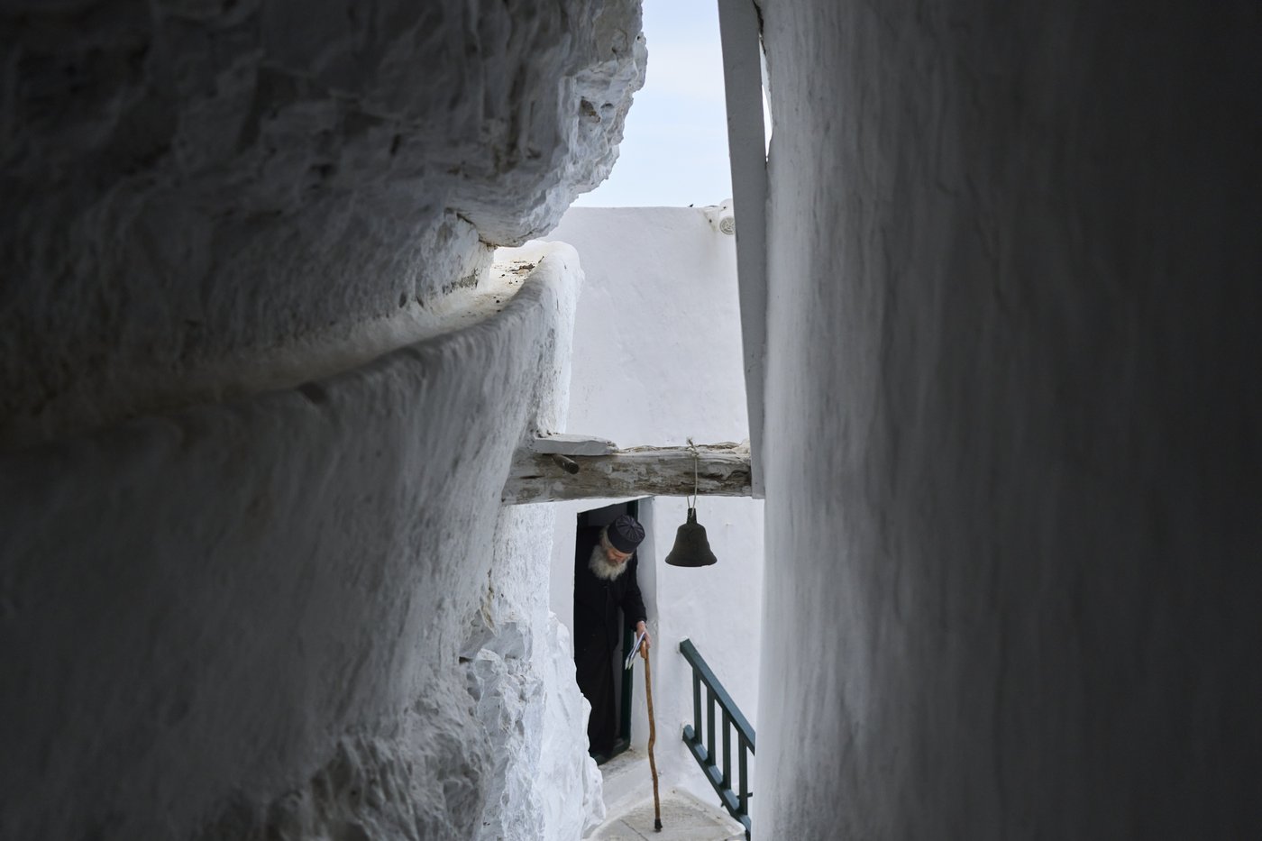 In 50-plus years at a cliffside Greek island monastery, one monk keeps faith and community together | iNFOnews.ca