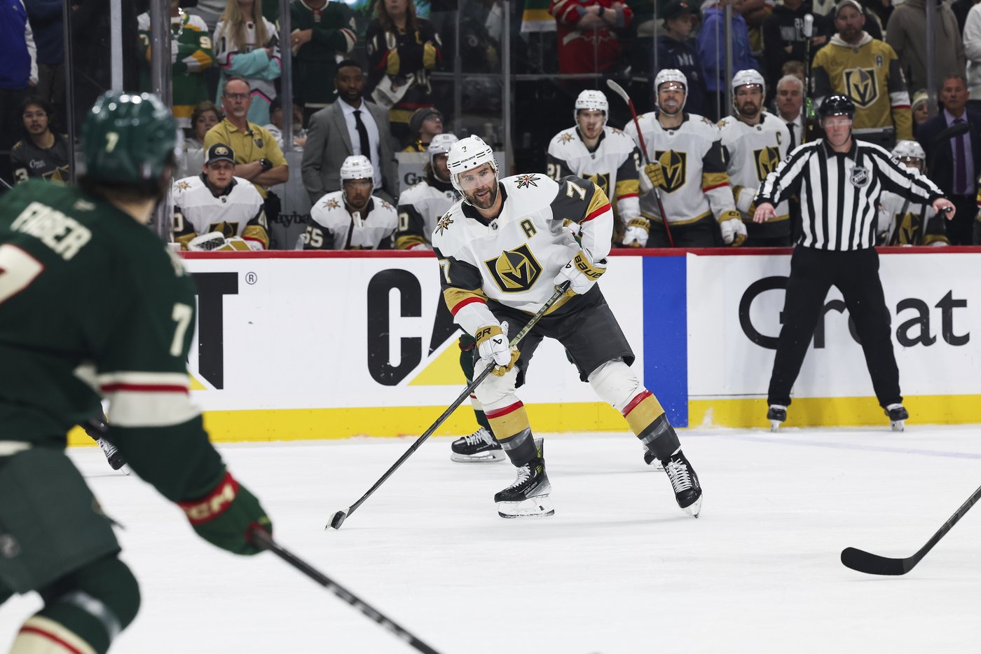 Barbashev scores in OT, Golden Knights beat Wild 4-3 to even series | iNFOnews.ca Barbashev scores in OT, Golden Knights beat Wild 4-3 to even series | iNFOnews.ca