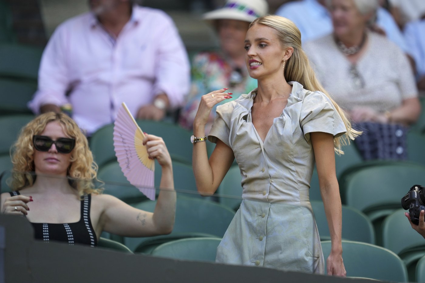 Who is Morgan Riddle? A fashion influencer at Wimbledon who attends boyfriend Taylor Fritz's matches | iNFOnews.ca