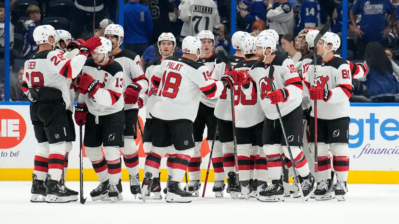 Connor Brown scores 2 goals as Devils beat Lightning 5-3 for 1st win | iNFOnews.ca Connor Brown scores 2 goals as Devils beat Lightning 5-3 for 1st win | iNFOnews.ca