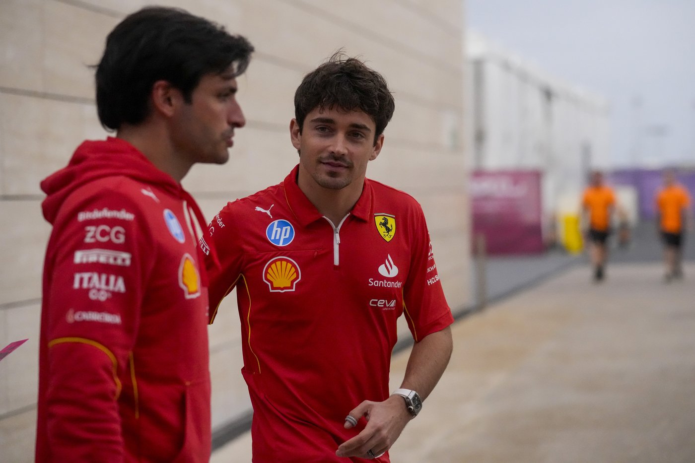 Ferrari teammates Charles Leclerc and Carlos Sainz Jr. clear the air after frustration in Las Vegas | iNFOnews.ca Ferrari teammates Charles Leclerc and Carlos Sainz Jr. clear the air after frustration in Las Vegas | iNFOnews.ca