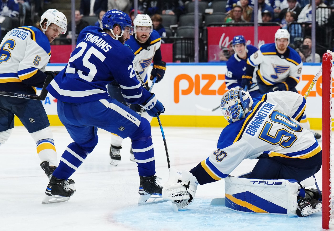 Binnington backstops Blues over Maple Leafs in Woll's return to action | iNFOnews.ca Binnington backstops Blues over Maple Leafs in Woll's return to action | iNFOnews.ca