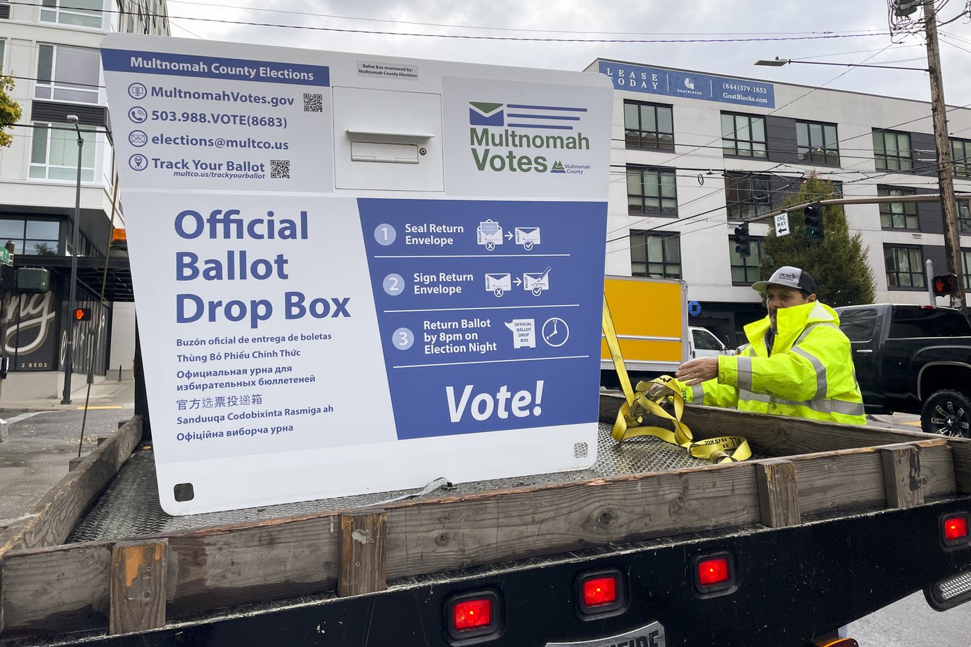 Ballot drop box fires highlight concerns that election conspiracy theories are making them a target | iNFOnews.ca
