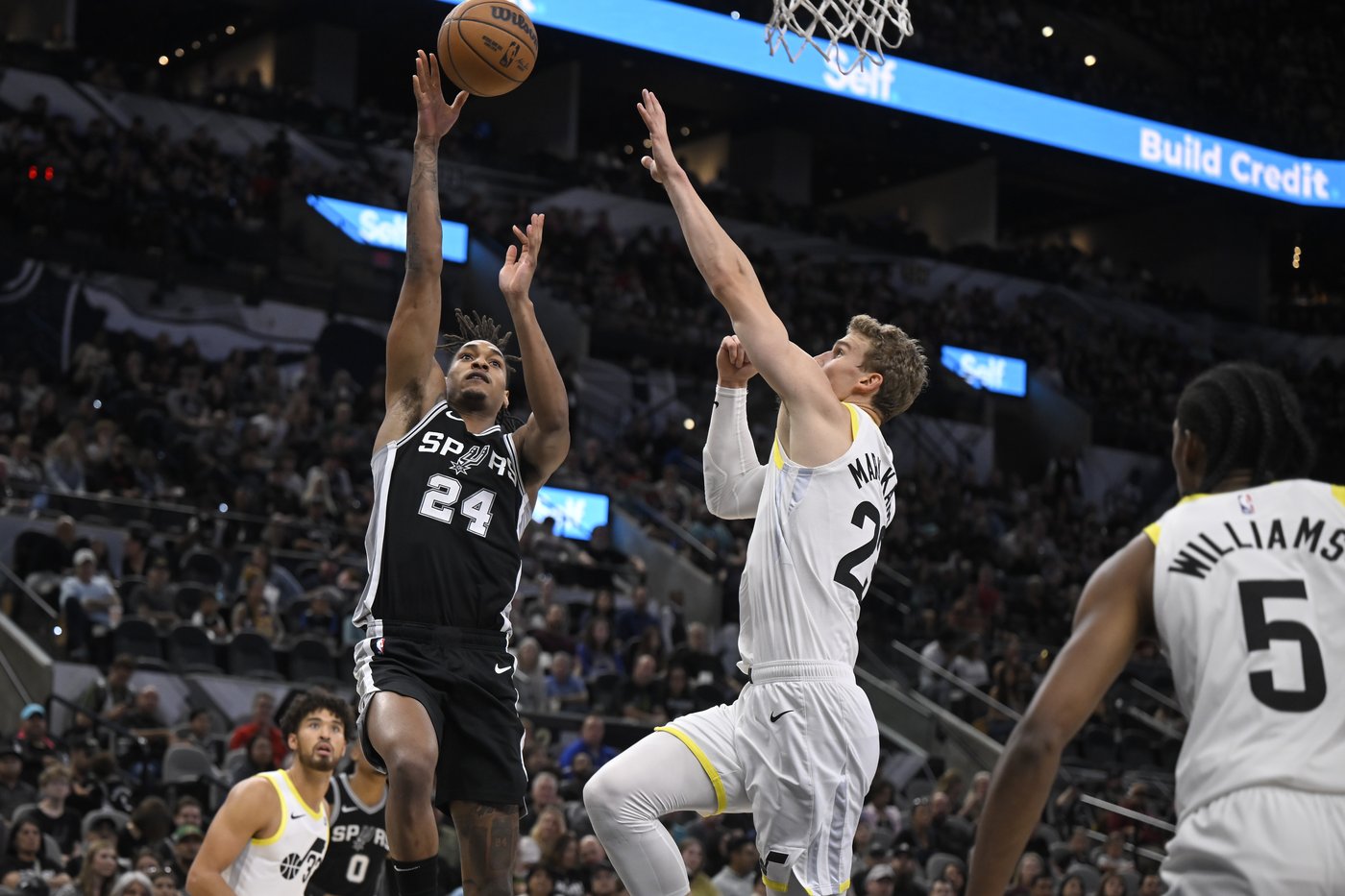 Jazz fend off Spurs 111-110 despite 24 points, 16 rebounds and 7 blocks from Wembanyama | iNFOnews.ca