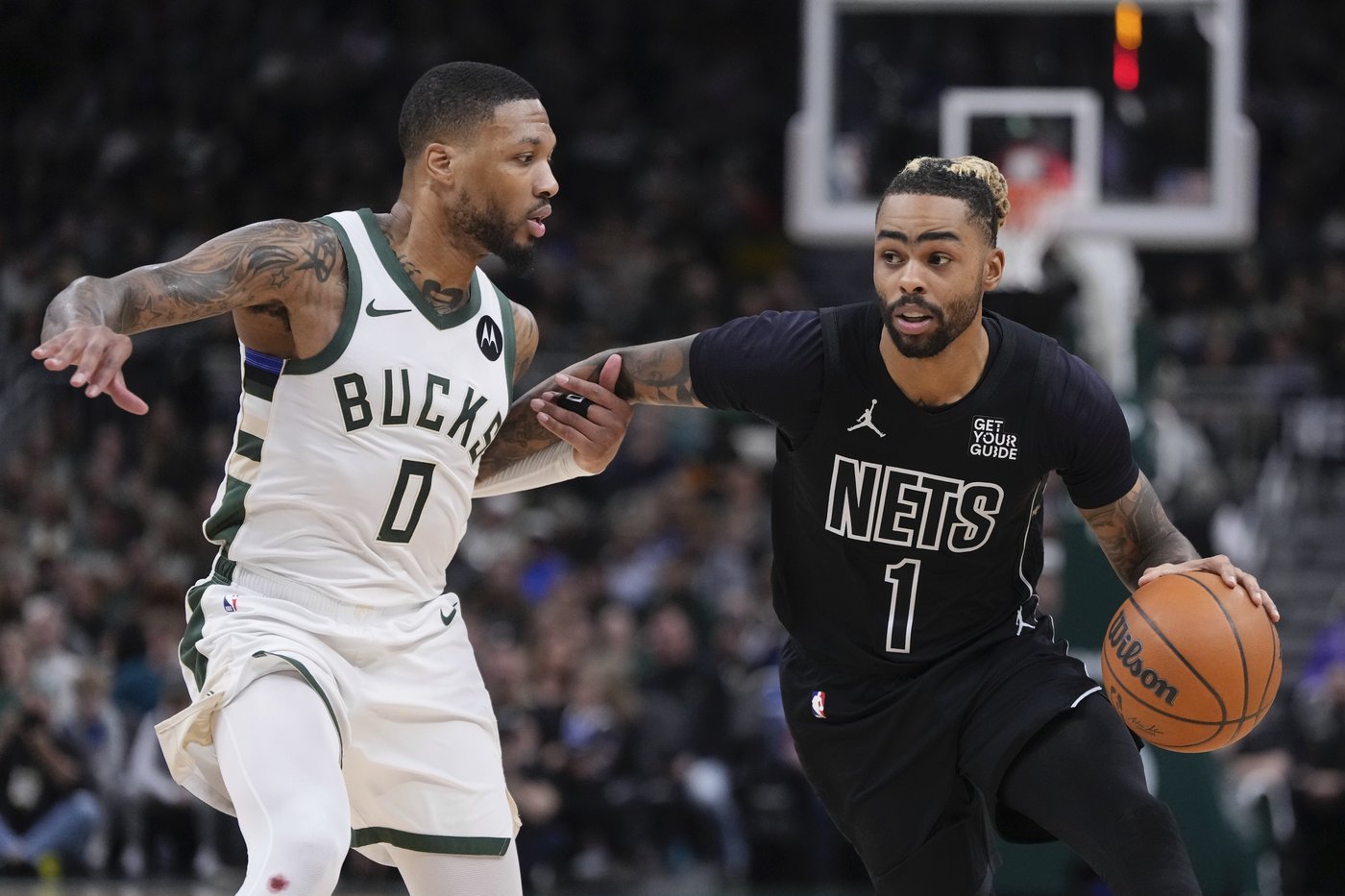 Nets build big lead and barely hang on down the stretch for 113-110 victory over Bucks | iNFOnews.ca Nets build big lead and barely hang on down the stretch for 113-110 victory over Bucks | iNFOnews.ca