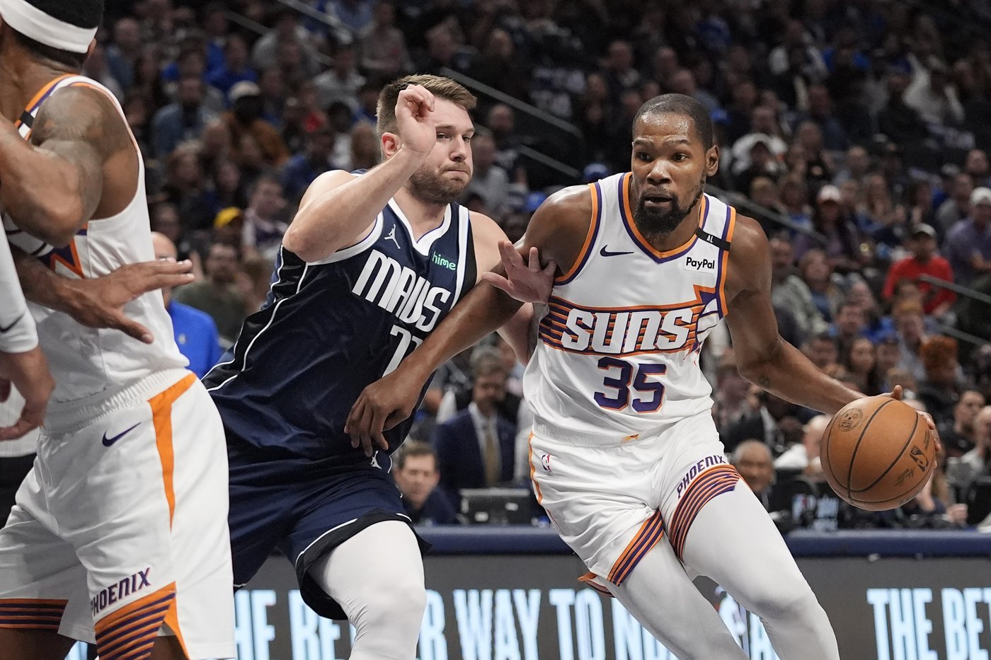 Kevin Durant out at least 2 weeks with left calf strain, putting damper on Suns' hot start | iNFOnews.ca Kevin Durant out at least 2 weeks with left calf strain, putting damper on Suns' hot start | iNFOnews.ca