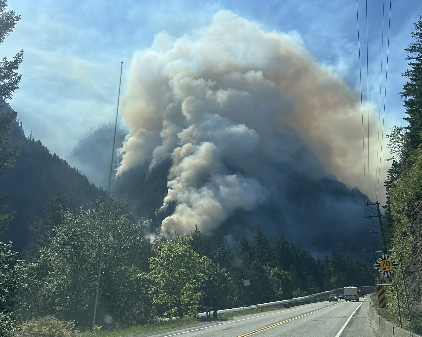 Lightning strikes, hot weather cause wildfires in B.C. to surge to about 140 | iNFOnews.ca