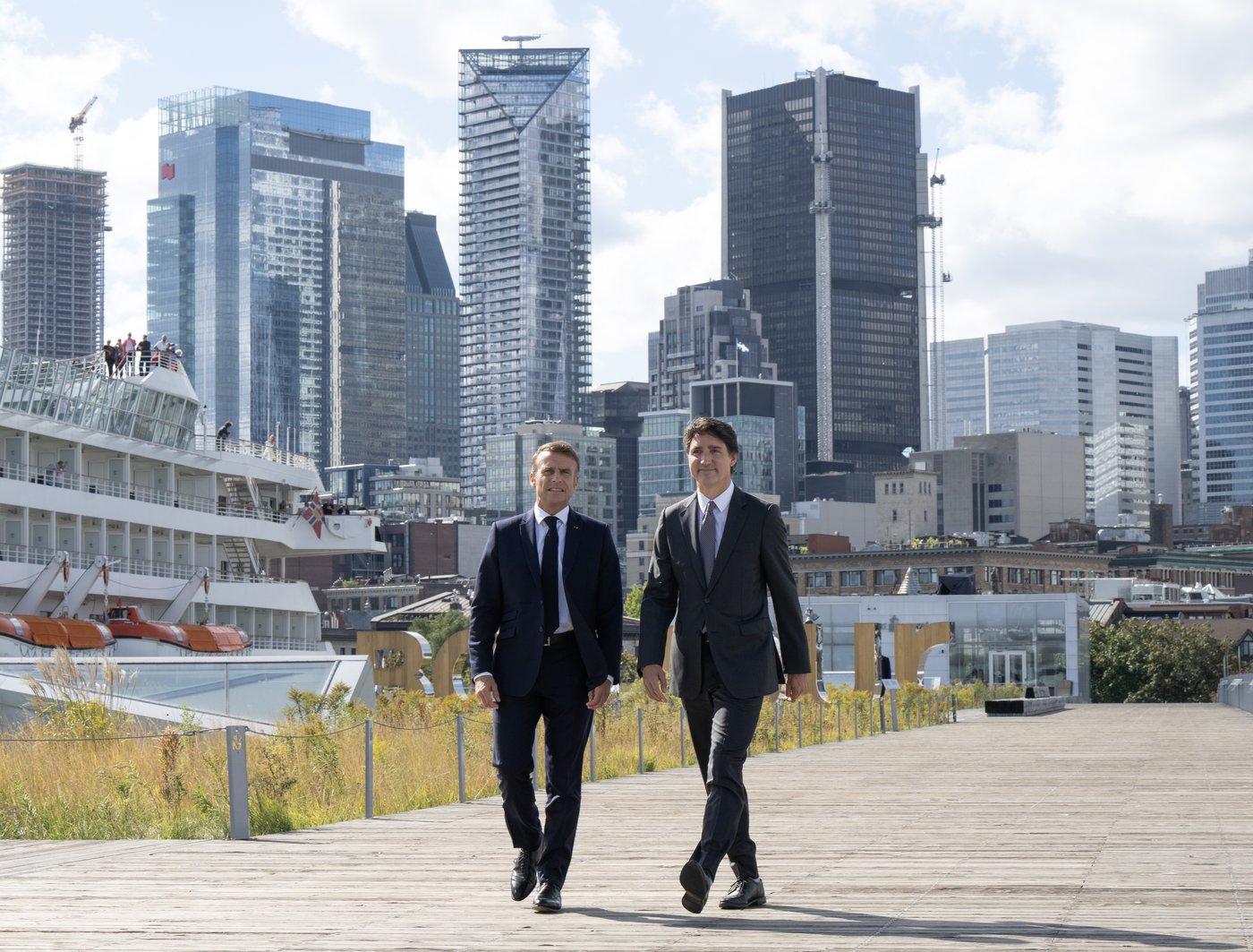 Trudeau, French president Macron meet in Canada as trade deal challenges continue | iNFOnews.ca Trudeau, French president Macron meet in Canada as trade deal challenges continue | iNFOnews.ca