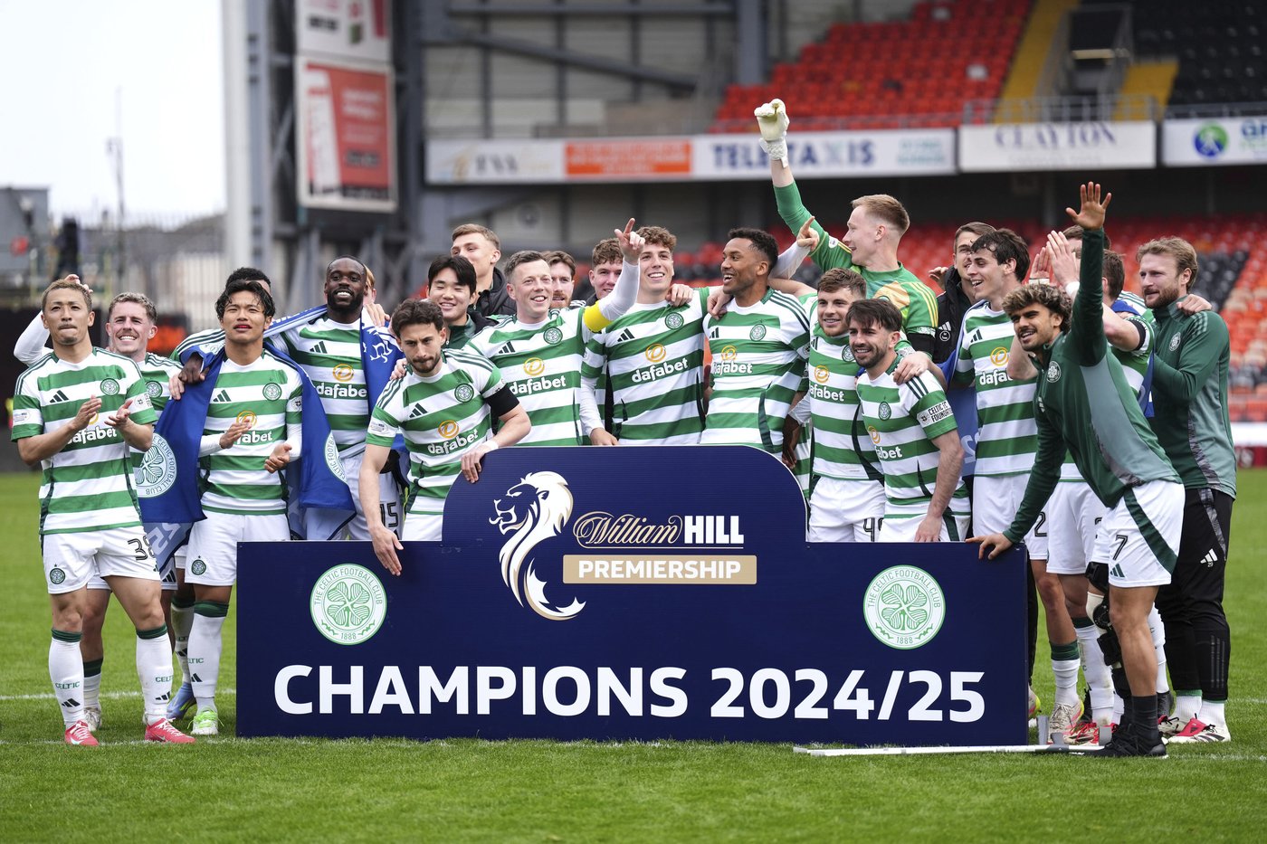 Celtic wins Scottish league title No. 55 to tie record of Glasgow rival Rangers | iNFOnews.ca