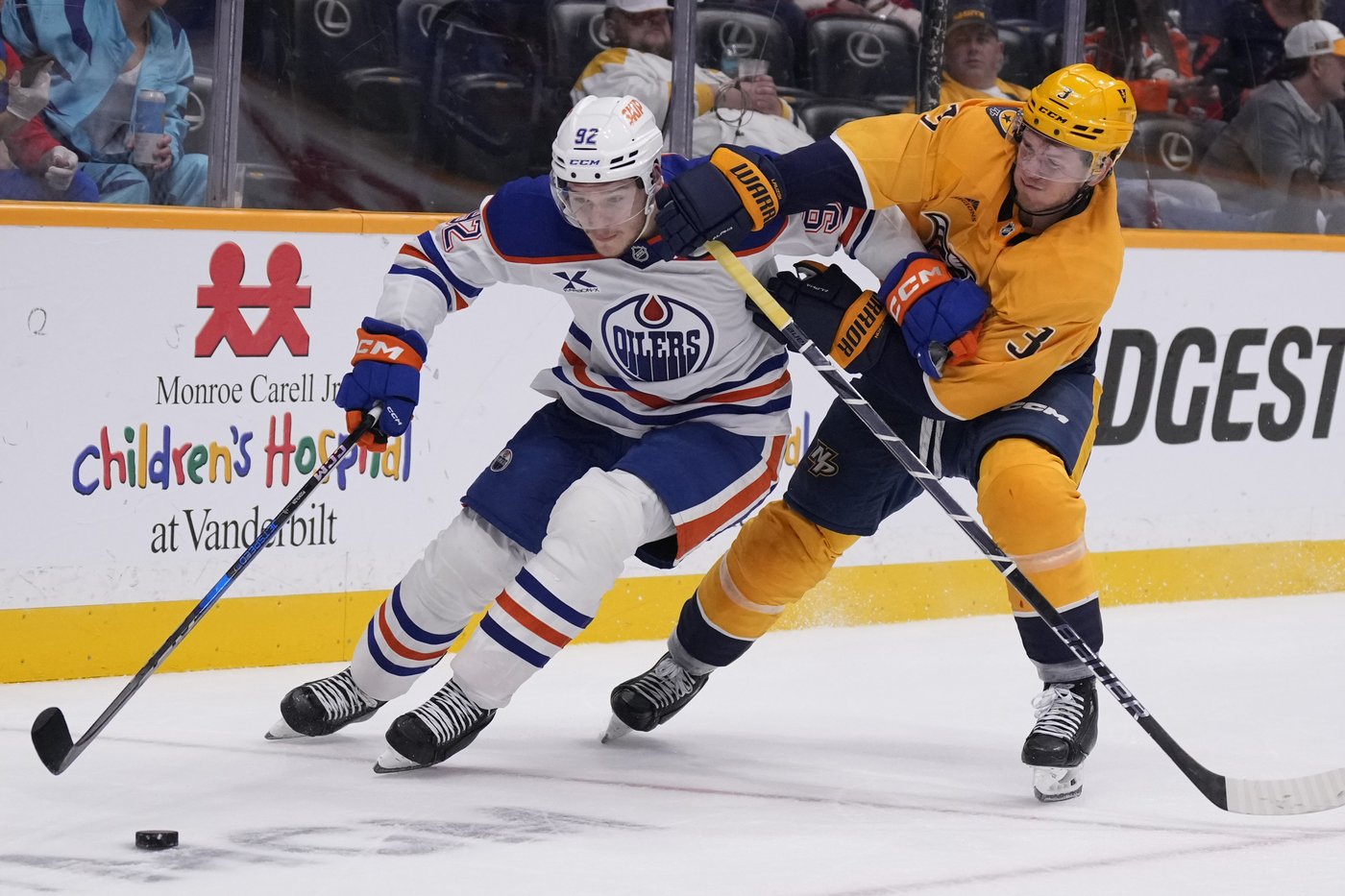 Draisaitl scores twice, assists another to lead Oilers to 5-1 win over Predators | iNFOnews.ca Draisaitl scores twice, assists another to lead Oilers to 5-1 win over Predators | iNFOnews.ca
