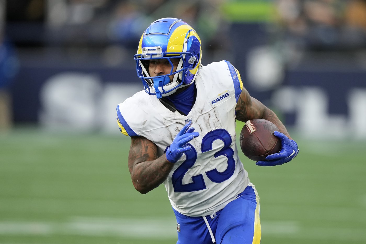 Demarcus Robinson's one-handed catch in OT gives Rams 26-20 win over Seahawks | iNFOnews.ca