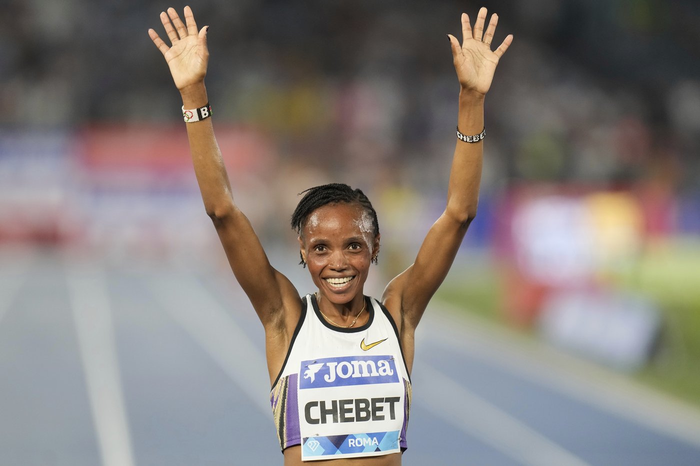 Chebet runs second fastest 5,000 ever at Rome's Diamond League meet | iNFOnews.ca Chebet runs second fastest 5,000 ever at Rome's Diamond League meet | iNFOnews.ca