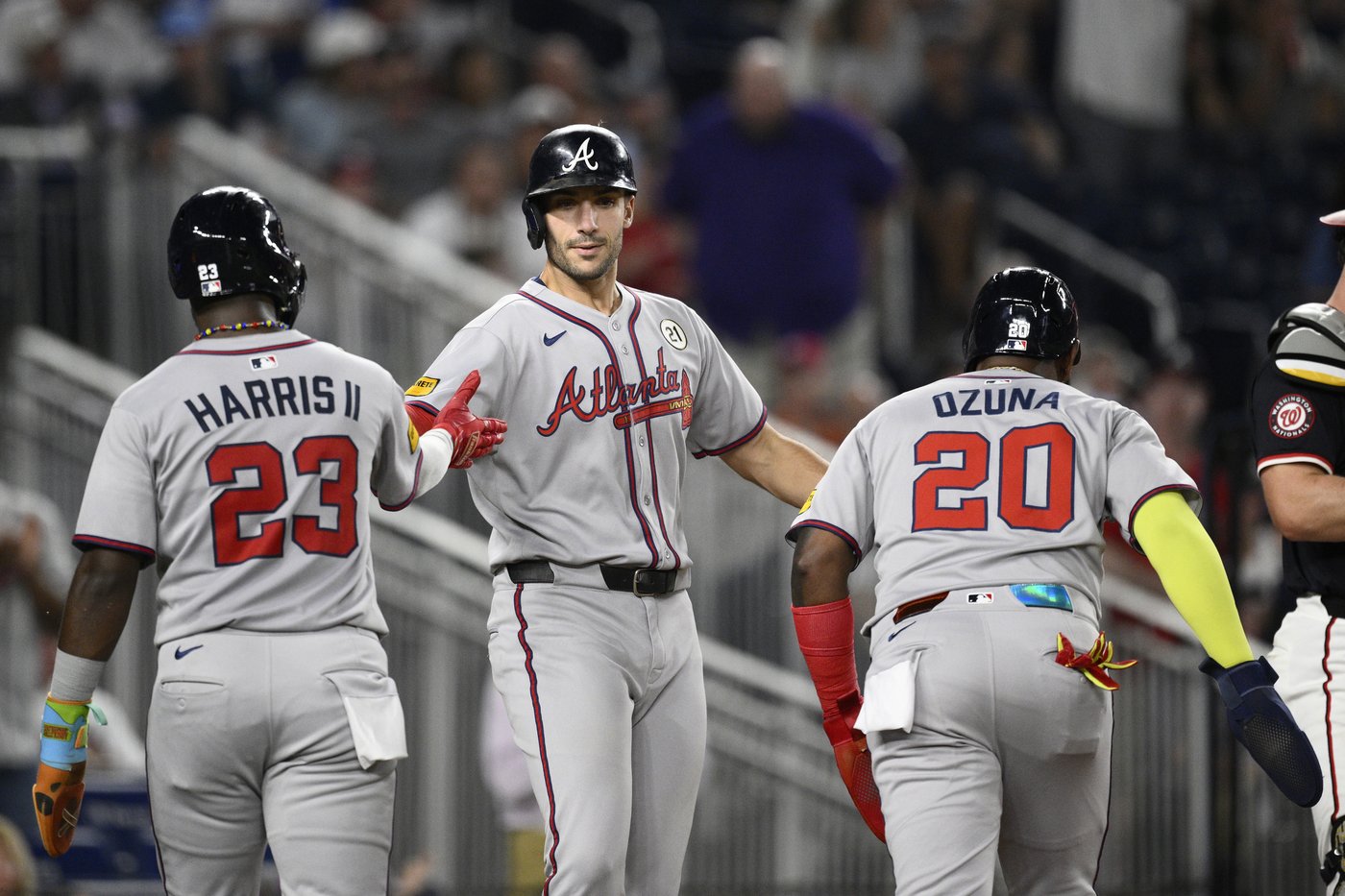 Matt Olson's 3-run homer lifts Braves over Nationals 11-3 | iNFOnews.ca