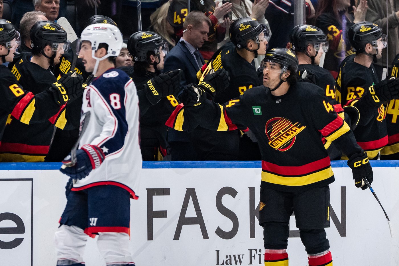 Suter scores twice as Vancouver Canucks down Columbus Blue Jackets 5-2 | iNFOnews.ca Suter scores twice as Vancouver Canucks down Columbus Blue Jackets 5-2 | iNFOnews.ca