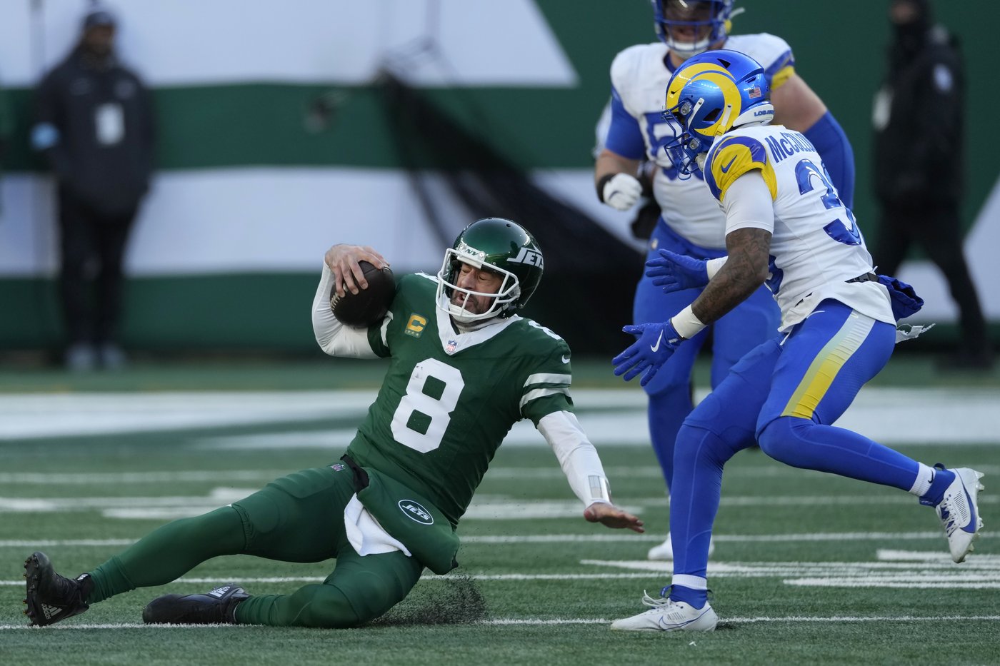 Stafford's TD pass to Higbee after Rodgers' turnover leads Rams past Jets 19-9 | iNFOnews.ca Stafford's TD pass to Higbee after Rodgers' turnover leads Rams past Jets 19-9 | iNFOnews.ca