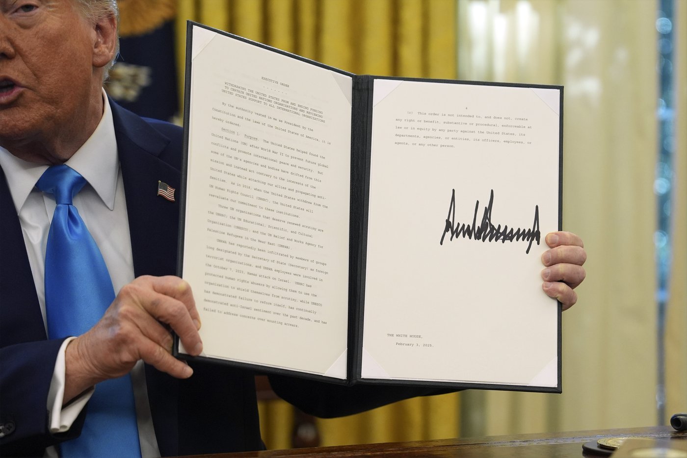 Trump announces withdrawal from UN human rights body and halt to funding for Palestinian refugees | iNFOnews.ca