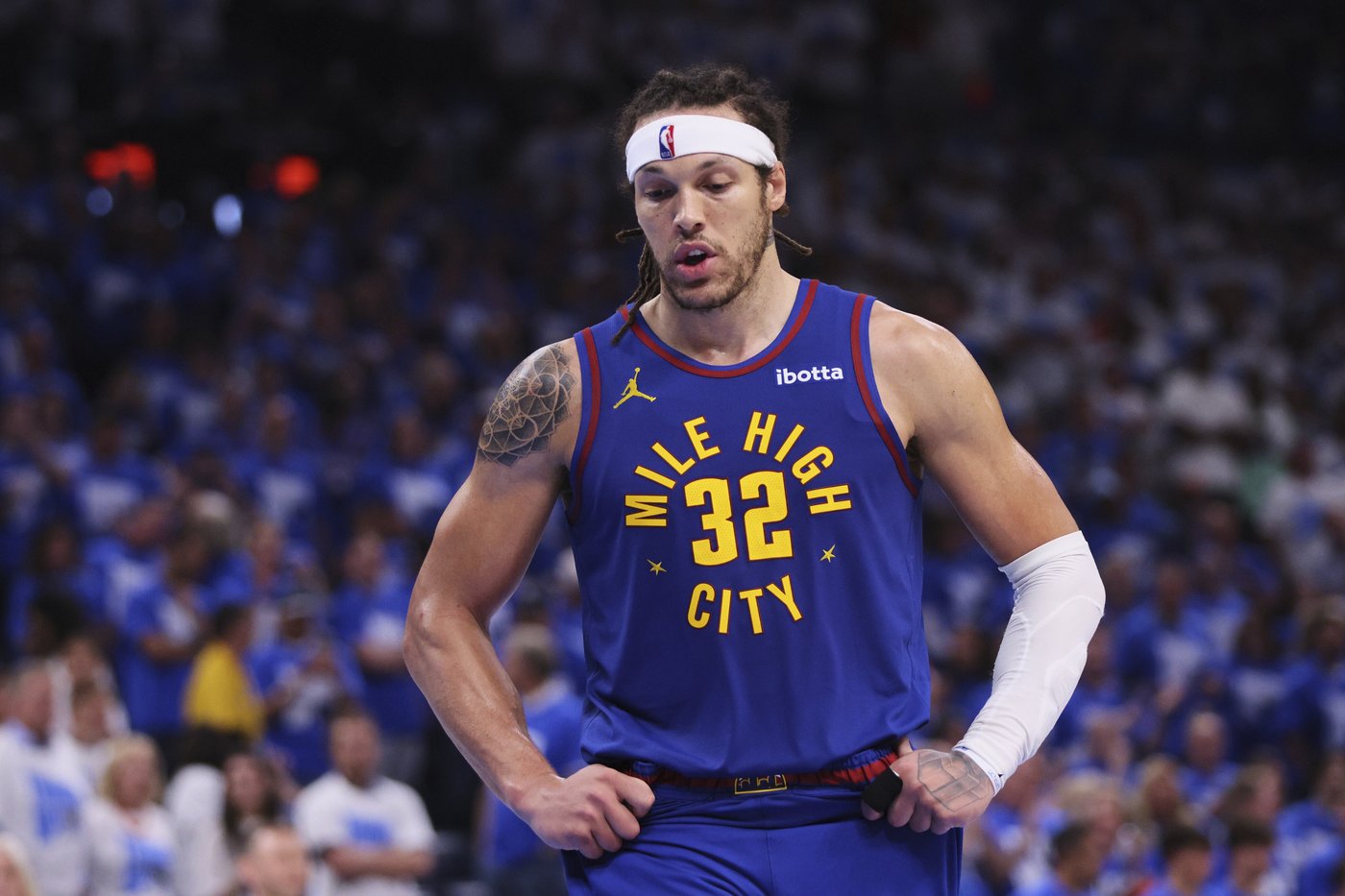 Nuggets forward Aaron Gordon remains questionable for Game 7 at OKC due to left hamstring strain | iNFOnews.ca