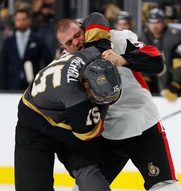 Senators' Borowiecki suspended three games for hit on Golden Knights' Eakin | iNFOnews.ca