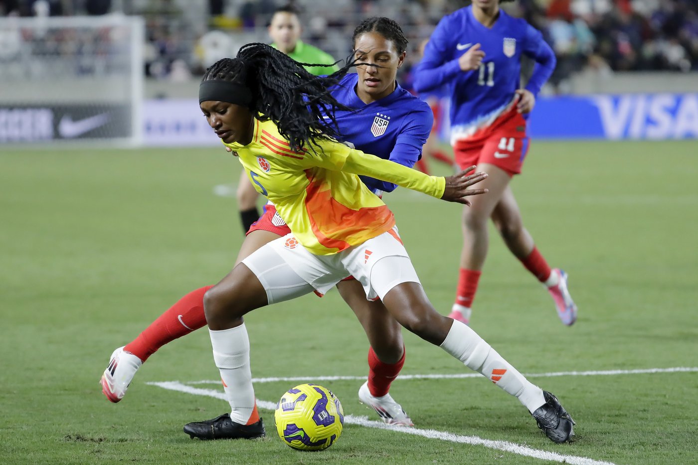 Catarina Macario, Ally Sentnor score, USWNT beats Colombia 2-0 in SheBelieves Cup | iNFOnews.ca Catarina Macario, Ally Sentnor score, USWNT beats Colombia 2-0 in SheBelieves Cup | iNFOnews.ca