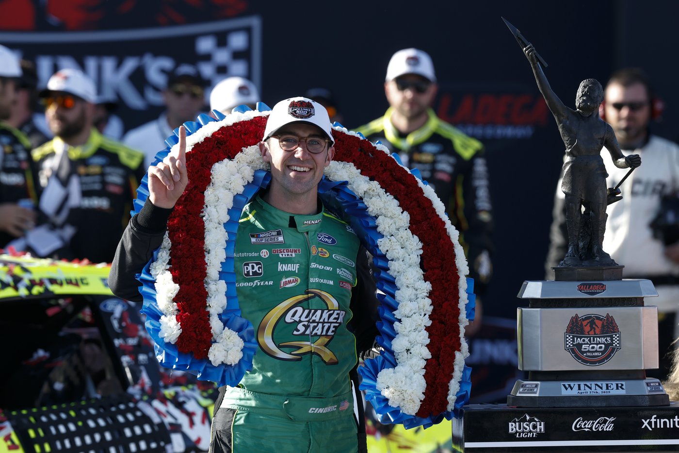 Cindric gives Team Penske its first win of NASCAR season with victory at unusually calm Talladega | iNFOnews.ca