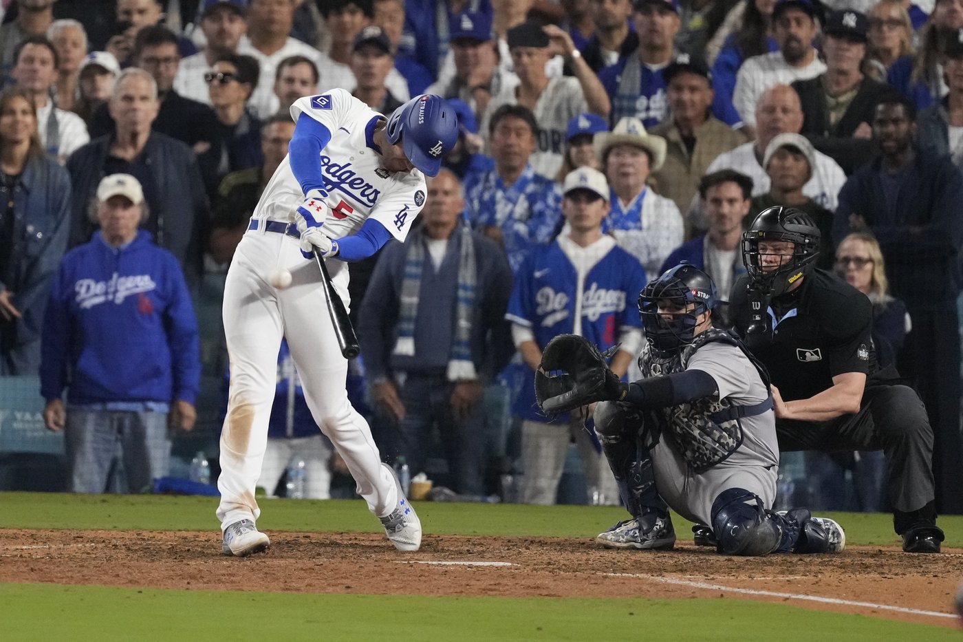 Freeman hits 1st walk-off slam in World Series history as Dodgers top Yankees 6-3 in classic opener | iNFOnews.ca Freeman hits 1st walk-off slam in World Series history as Dodgers top Yankees 6-3 in classic opener | iNFOnews.ca
