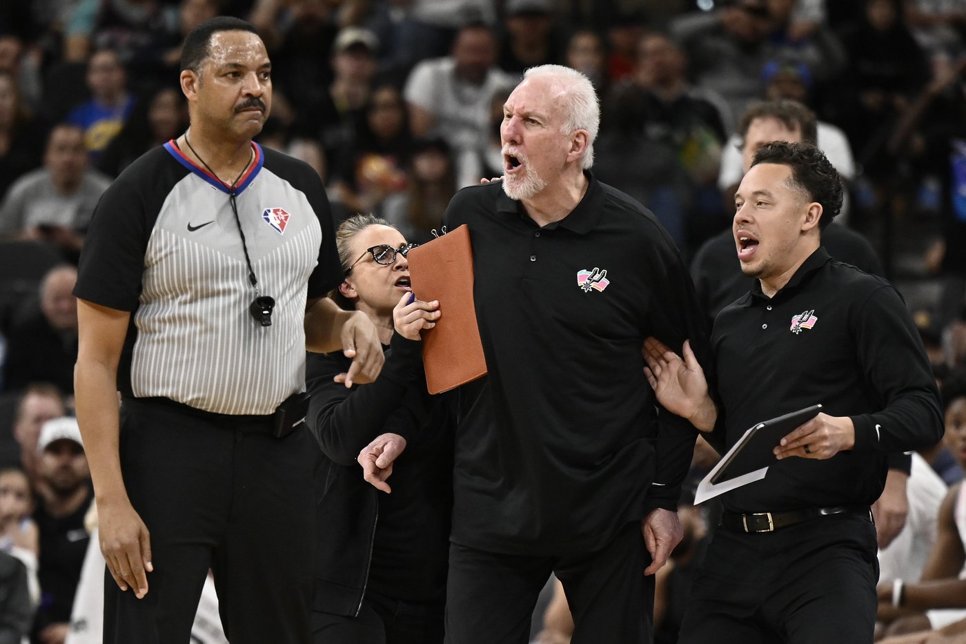 NBA adjusts Gregg Popovich's career record, crediting Mitch Johnson with 77 Spurs games from '24-25 | iNFOnews.ca