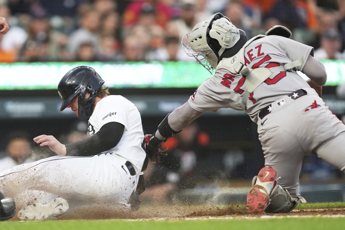 Malloy's 9th inning single gives Tigers 6-5 win over the Red Sox | iNFOnews.ca