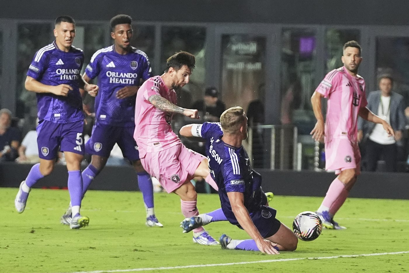 Lionel Messi scores twice as Inter Miami beats Orlando City 3-1 in Leagues Cup semis | iNFOnews.ca Lionel Messi scores twice as Inter Miami beats Orlando City 3-1 in Leagues Cup semis | iNFOnews.ca