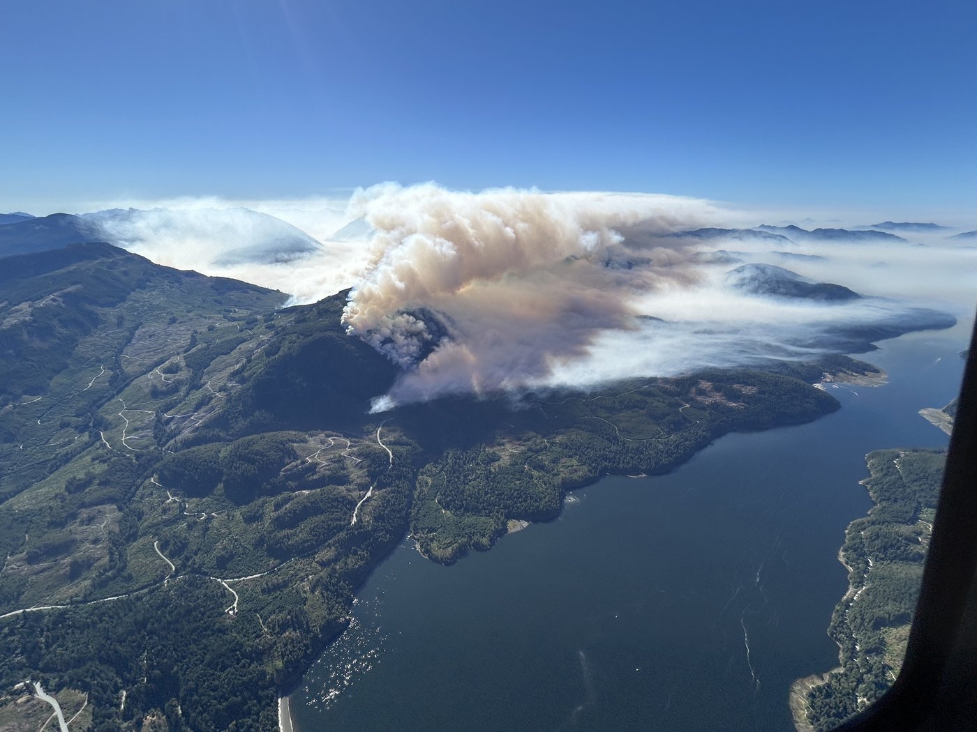 Rain on the way after Vancouver Island wildfire grows by more than half | iNFOnews.ca Rain on the way after Vancouver Island wildfire grows by more than half | iNFOnews.ca
