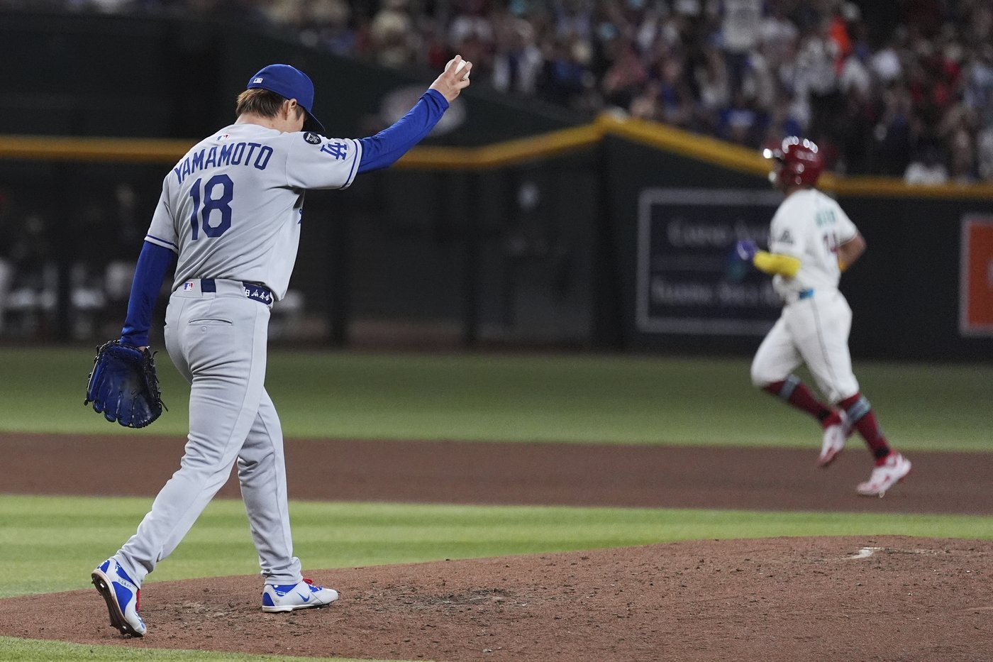 Moreno hits grand slam off Yamamoto, lifts Diamondbacks to 5-3 win over the Dodgers | iNFOnews.ca