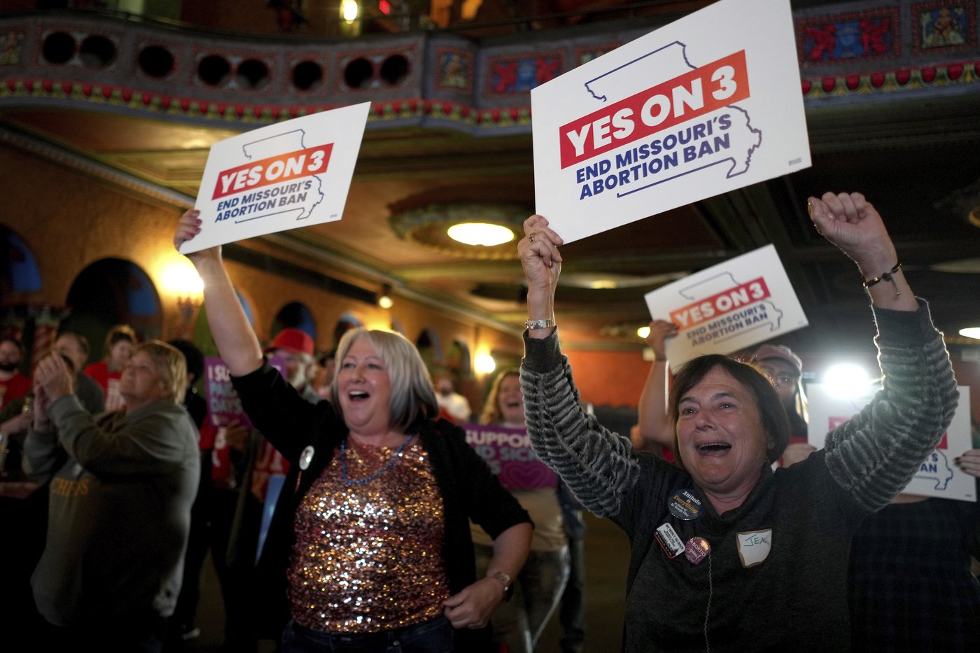 Abortion rights advocates win in 7 states and clear way to overturn Missouri ban but lose in 3 | iNFOnews.ca