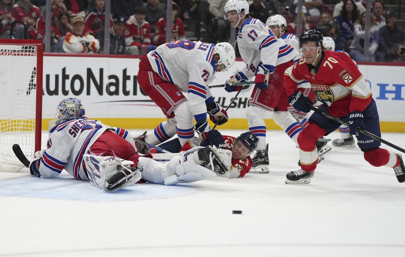 Jesper Boqvist scores twice as Panthers beat Rangers 5-3 after back-to-back scoreless games | iNFOnews.ca