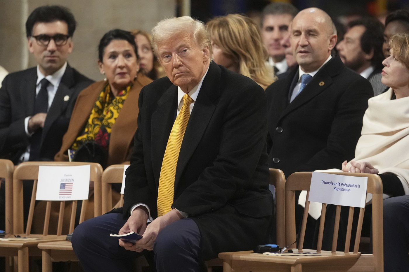 Trump is welcomed by Macron to Paris with presidential pomp and joined by Zelenskyy for their talks | iNFOnews.ca Trump is welcomed by Macron to Paris with presidential pomp and joined by Zelenskyy for their talks | iNFOnews.ca