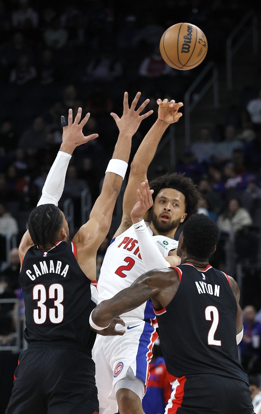 Cade Cunningham leads Pistons' rally for 118-115 win over Blazers and rare .500 record | iNFOnews.ca Cade Cunningham leads Pistons' rally for 118-115 win over Blazers and rare .500 record | iNFOnews.ca