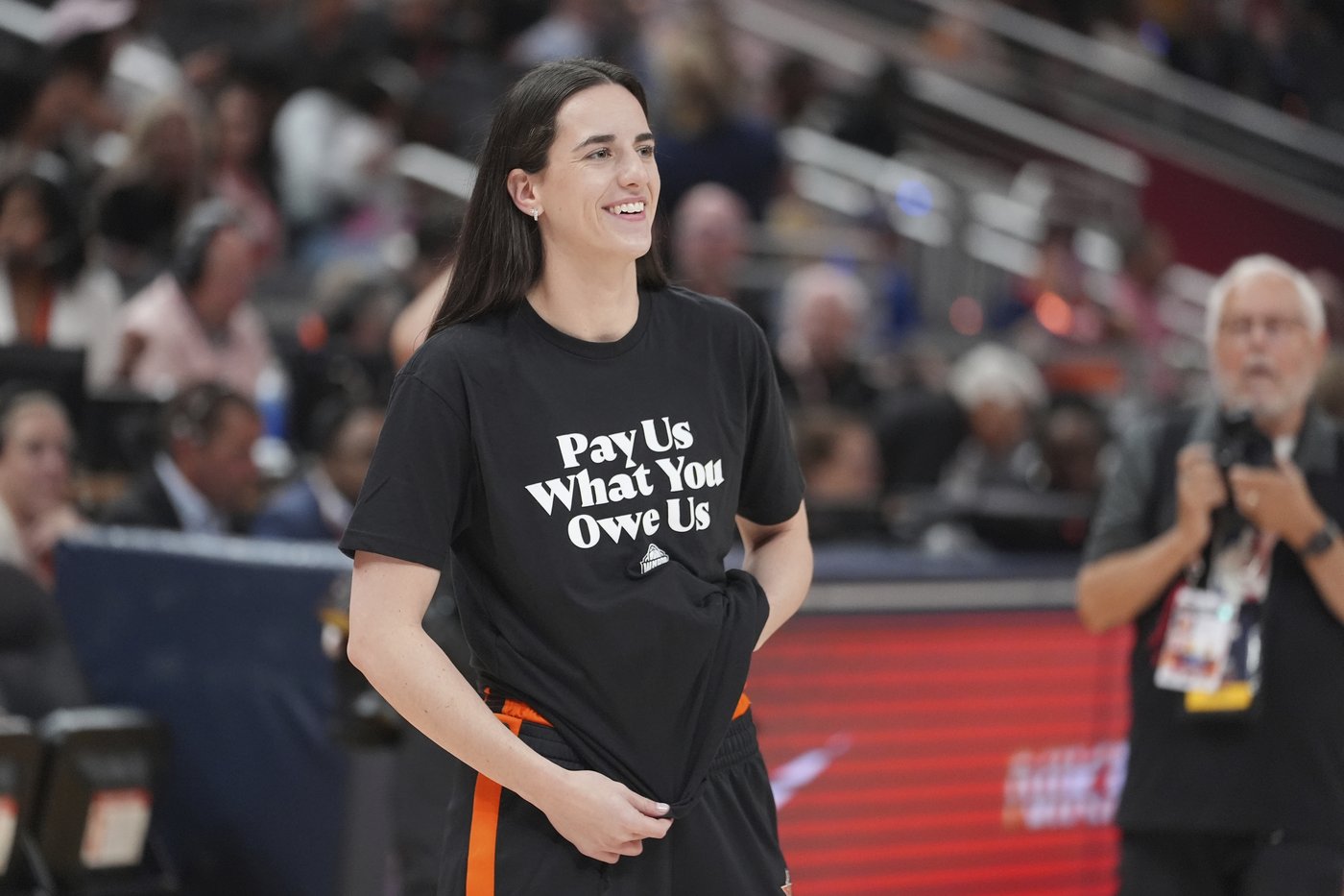 Kelsey Plum says she was joking about Caitlin Clark's team at All-Star Game | iNFOnews.ca