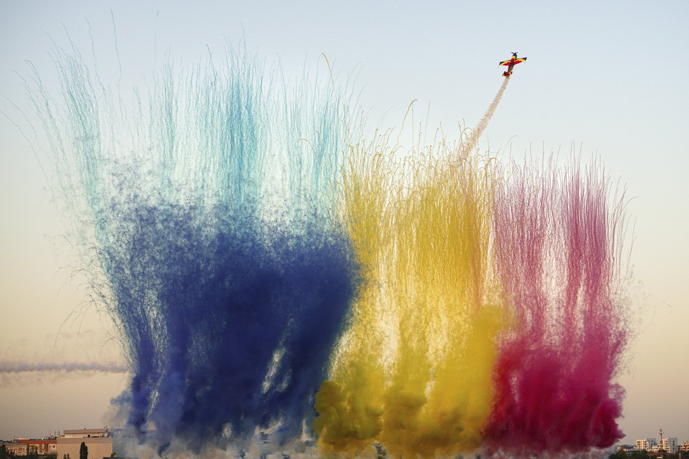 Photos of a display of aerobatics and military air power at the Bucharest International Air Show | iNFOnews.ca