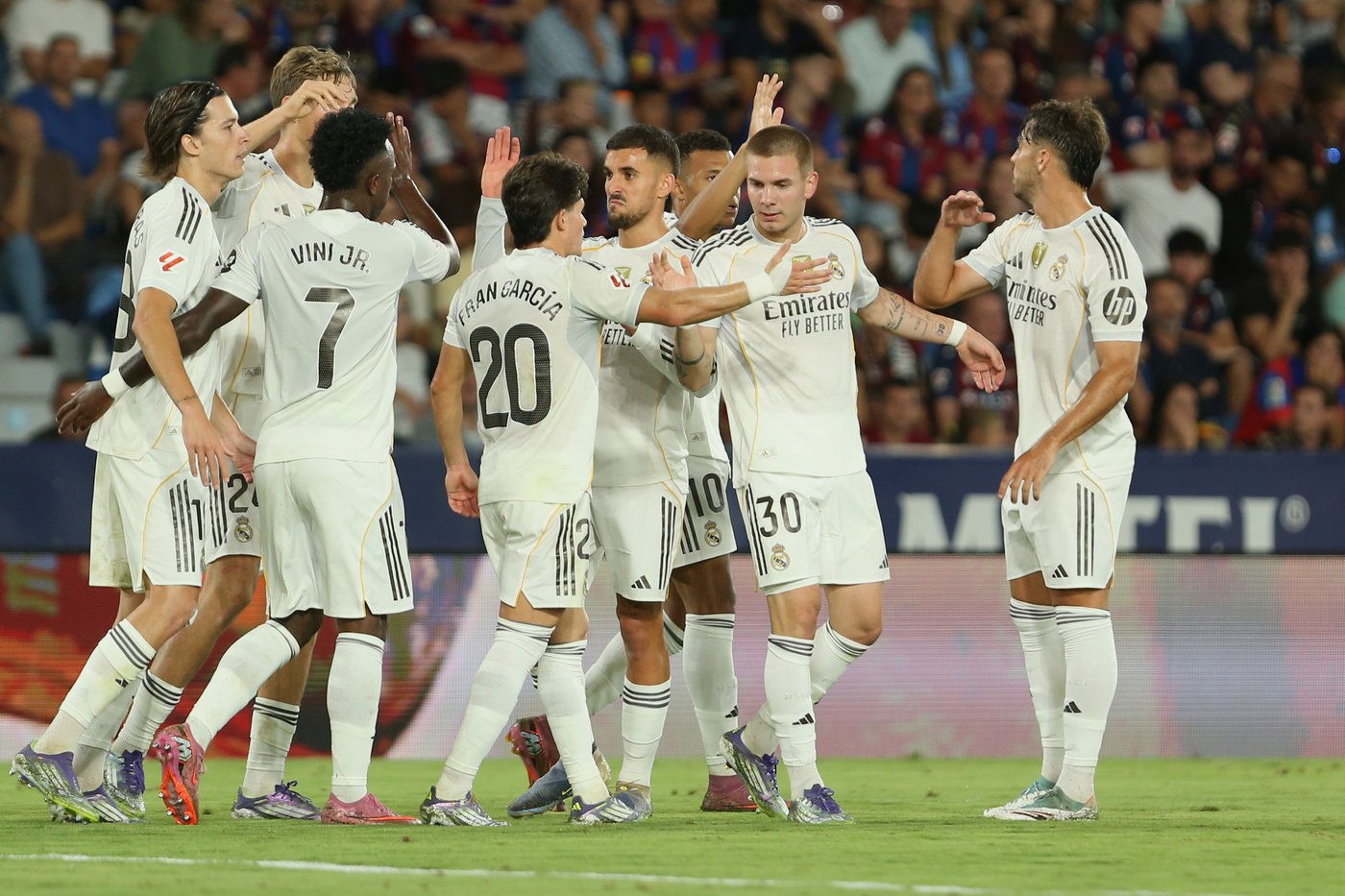 Mbappé scores twice and Mastantuono gets his 1st goal with Real Madrid in 4-1 win over Levante | iNFOnews.ca Mbappé scores twice and Mastantuono gets his 1st goal with Real Madrid in 4-1 win over Levante | iNFOnews.ca