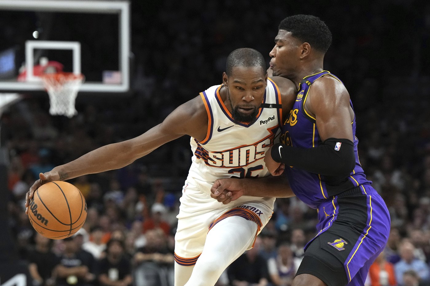 Booker scores 33, Durant adds 30 as the Suns rally for 109-105 win and hand Lakers first loss | iNFOnews.ca Booker scores 33, Durant adds 30 as the Suns rally for 109-105 win and hand Lakers first loss | iNFOnews.ca