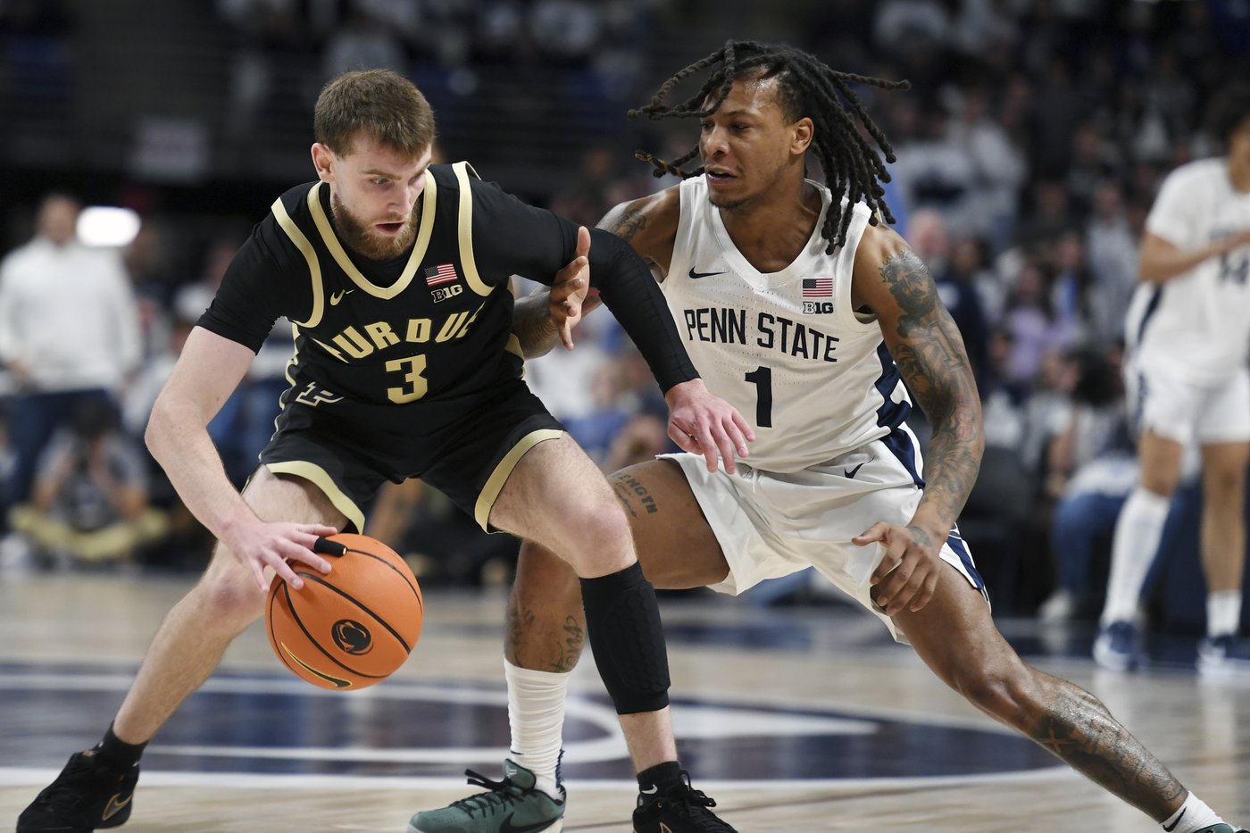 Baldwin, Dilione lead Penn State to 81-70 win over No. 8 Purdue | iNFOnews.ca