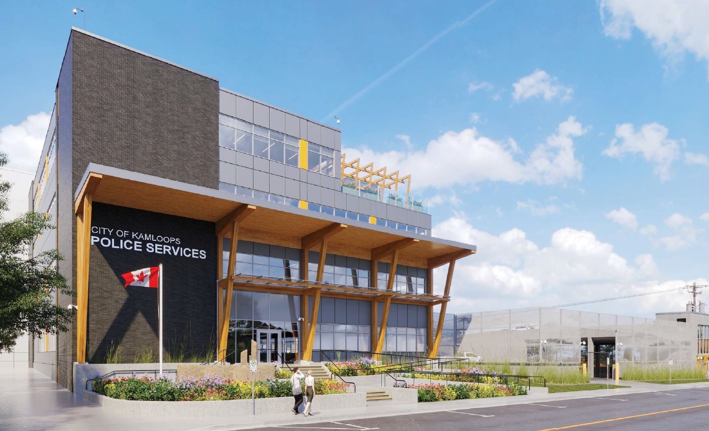 Price tag on proposed Kamloops police station rises to $170M | iNFOnews.ca Rendering of a police station.