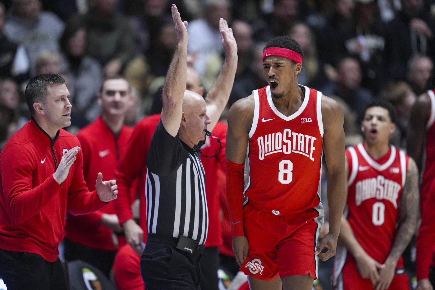 Micah Parrish fuels rally as Ohio State snaps 3-game skid with 73-70 win over No. 11 Purdue | iNFOnews.ca