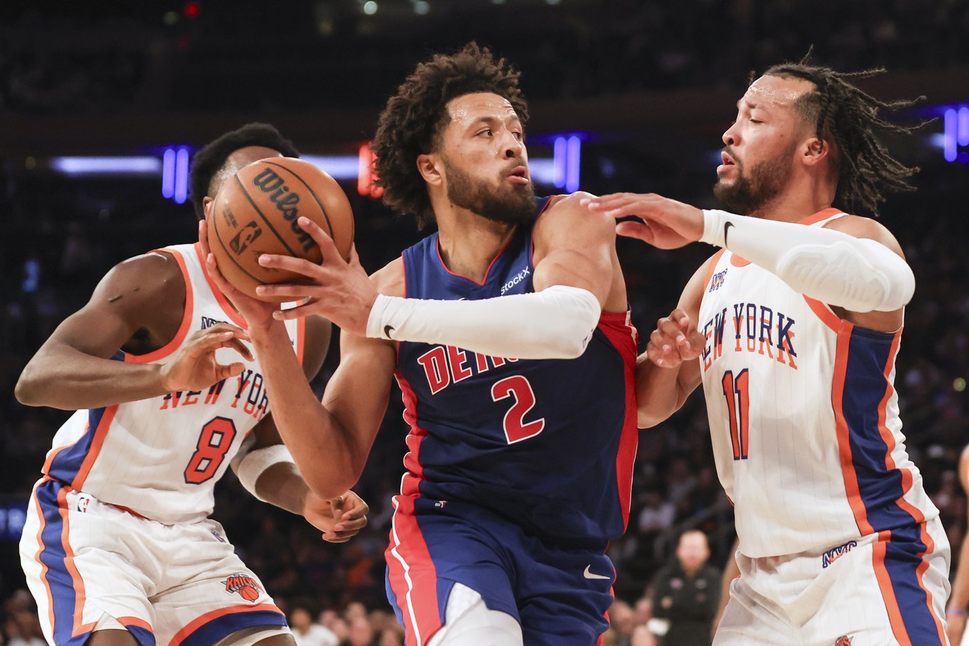 Cunningham has a triple-double to lead the Pistons to a 120-111 victory over the Knicks | iNFOnews.ca