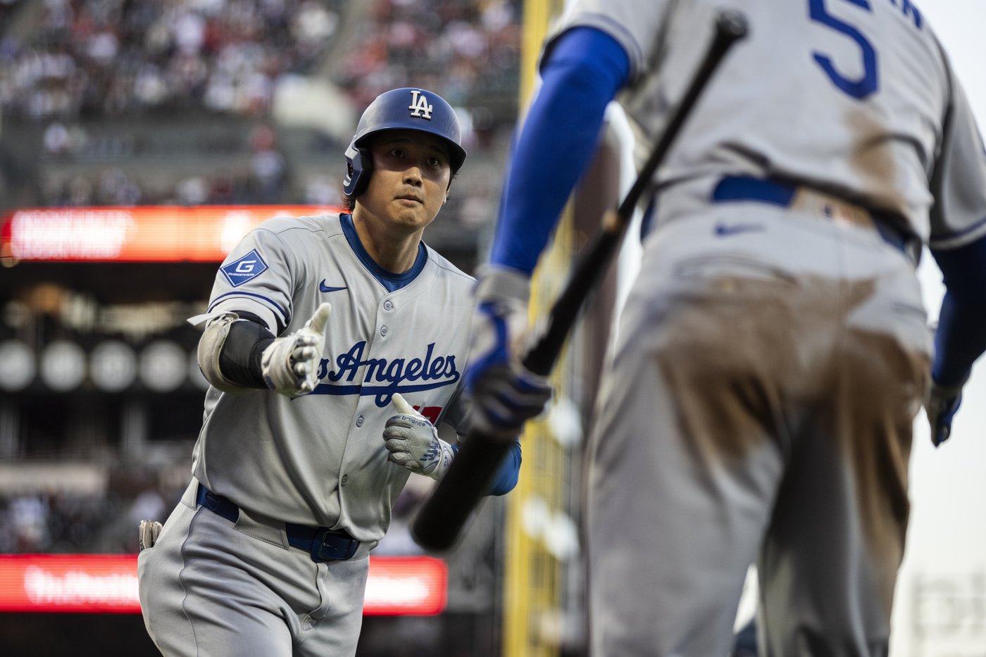 Shohei Ohtani hits his 49th homer and Dodgers rally to beat Giants 13-7 | iNFOnews.ca Shohei Ohtani hits his 49th homer and Dodgers rally to beat Giants 13-7 | iNFOnews.ca