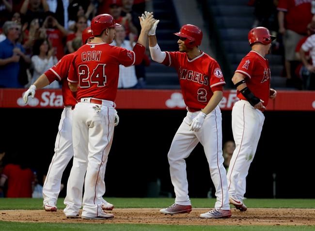 Simmons belts grand slam to lead Angels past Blue Jays 5-4 | iNFOnews.ca