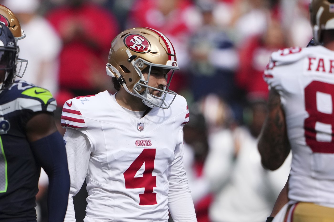 Kyle Shanahan says 'no question' Jake Moody will remain 49ers' kicker after struggling in opener | iNFOnews.ca